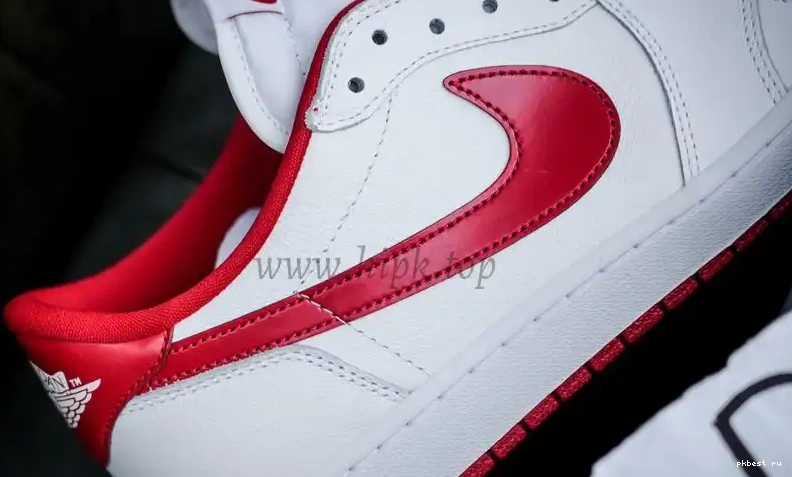 Retro GOD SHIP RETAIL Varsity PK MATERIALS 1 READY TO Red LowWhite Jordan 0502